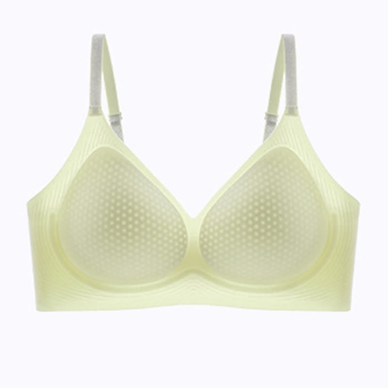 Plusock Cloud Soft Comfort Wireless Bra - Green - 40 - C - image 14