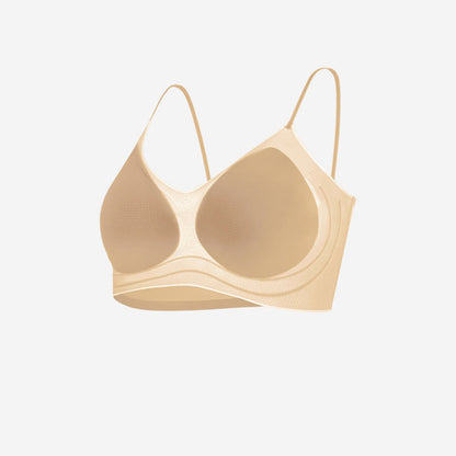 Camellia fragrance Wireless Bra - Nude - 38 - C - image 4