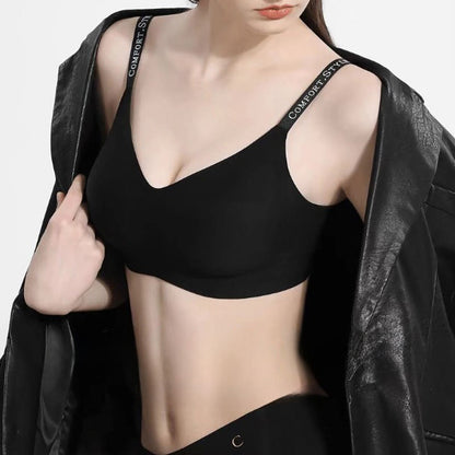 Letter Suspenders Wireless Bra - image 3