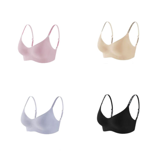 Letter Suspenders Wireless Bra - image 0
