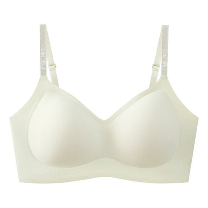 Plusock Camellia Micro Capsule Fragrance Wireless Bra - Green - 40 - C - image 13