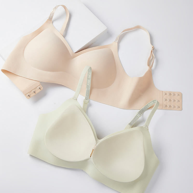 Plusock Camellia Micro Capsule Fragrance Wireless Bra - image 8