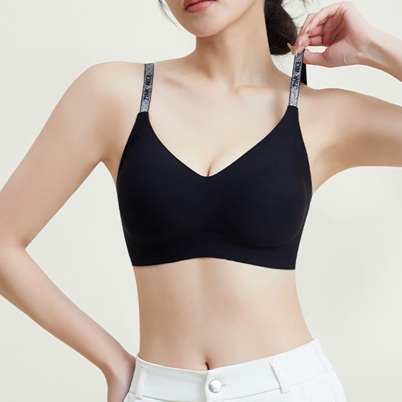 Camellia Micro Capsule Fragrance Wireless Bra - image 3