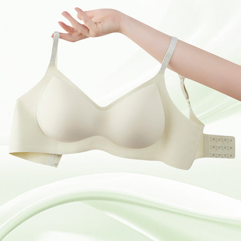 Plusock Camellia Micro Capsule Fragrance Wireless Bra - image 6