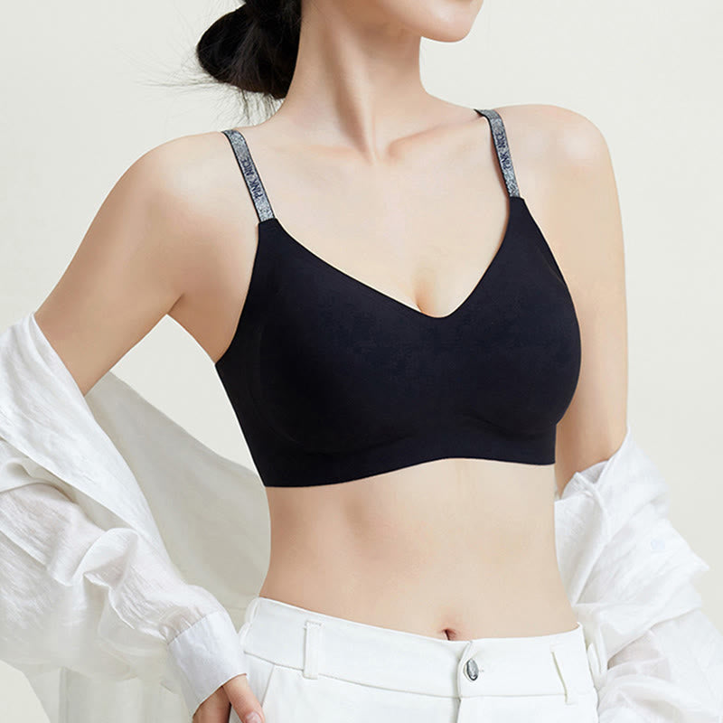 Camellia Micro Capsule Fragrance Wireless Bra - image 2
