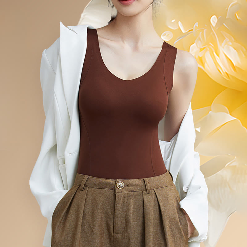 Natural Camellia Aroma Base Layer Vest - image 5