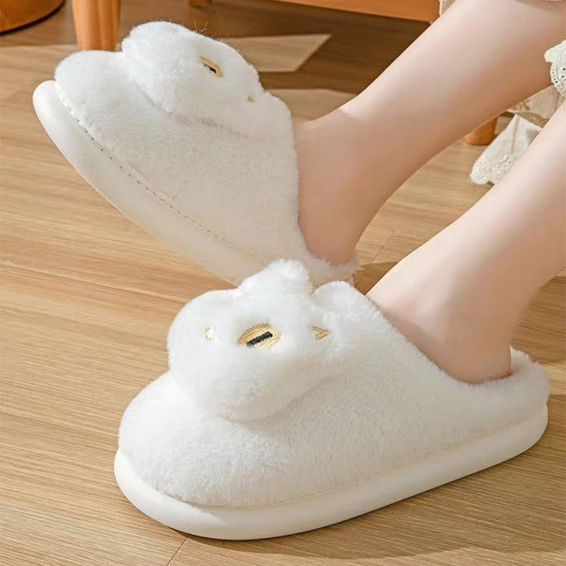 Plusock Plus Size Cute Cartoon cat Slippers - image 2