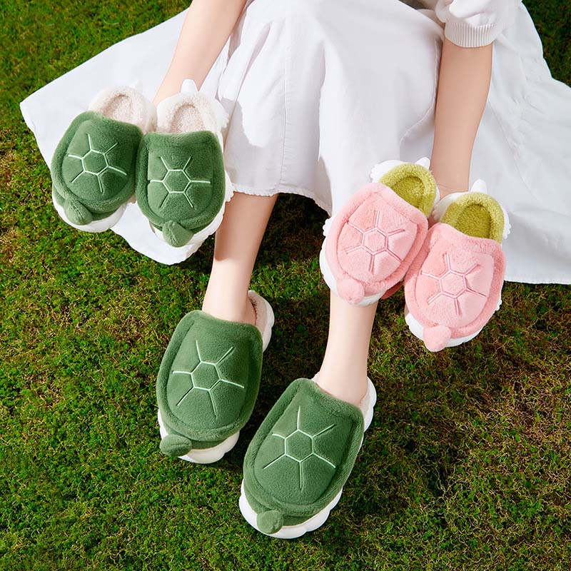 Plusock Cute Turtle Slippers - image 0
