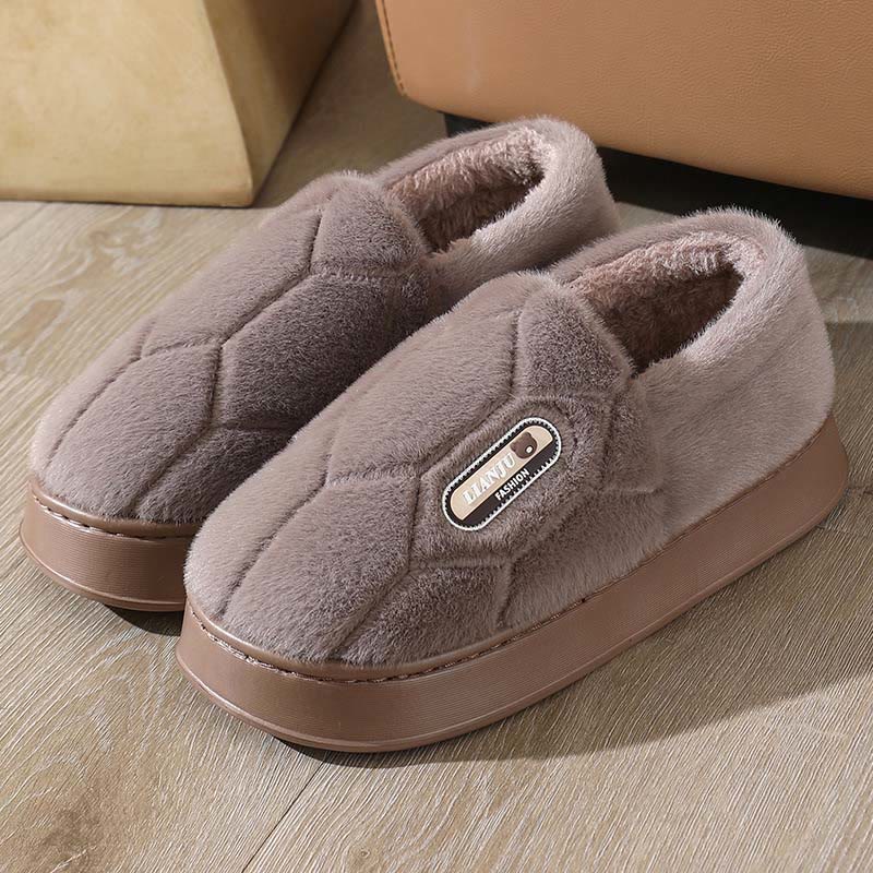 Plus Size Diamond Slippers - Coffee - Closed Heel - EU50-51(US10.5-11) - image 8