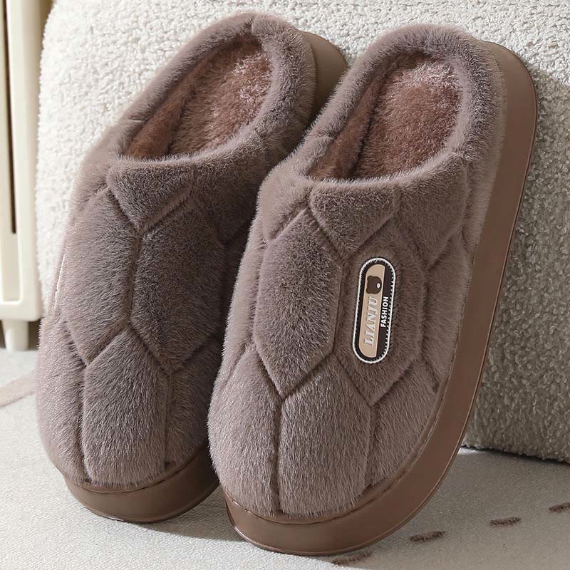 Plus Size Diamond Slippers - Coffee - Open Heel - EU50-51(US10.5-11) - image 9