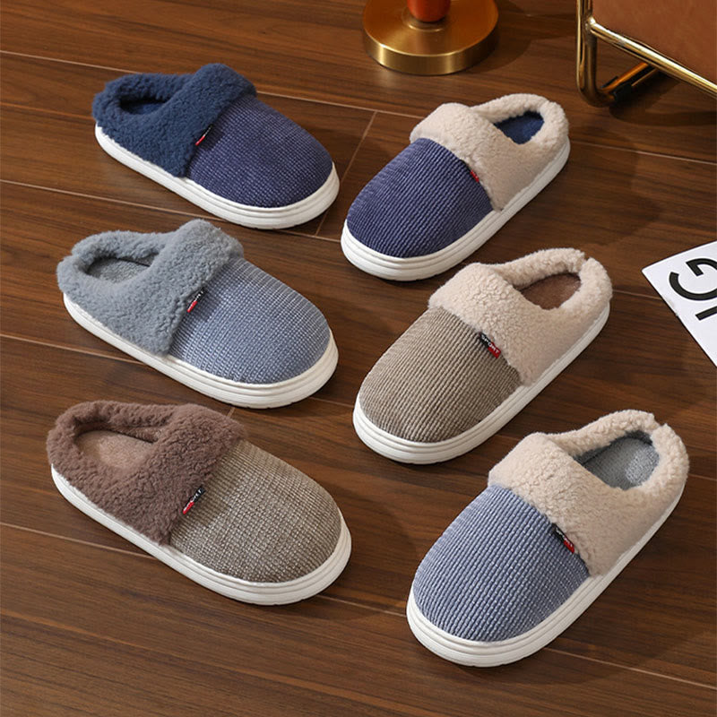 Plusock Plus Size Thick Fleece Lining Slippers - image 6