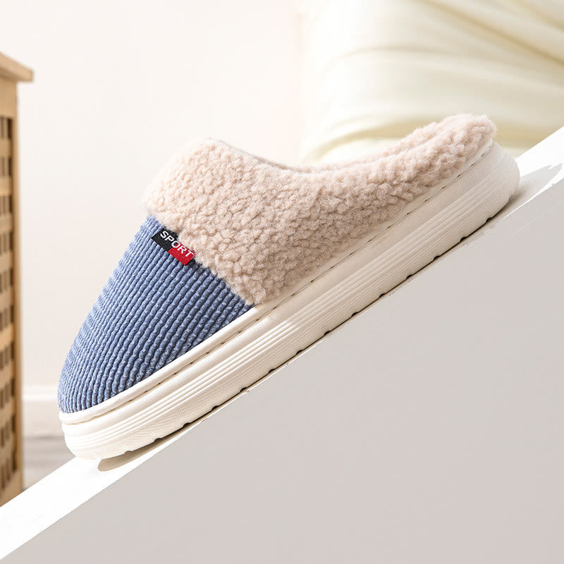 Plusock Plus Size Thick Fleece Lining Slippers - image 7