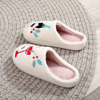 Plusock Plus Size Berry Wine Glass Slippers - image 4