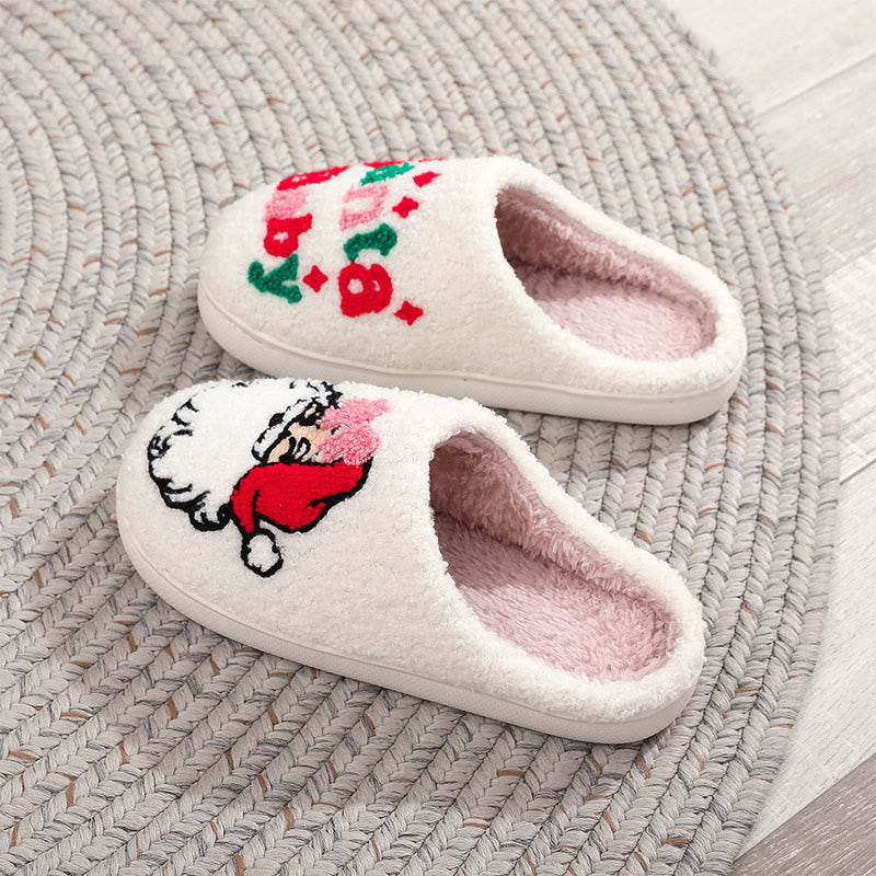 Plus Size Santa Baby Slippers - image 2