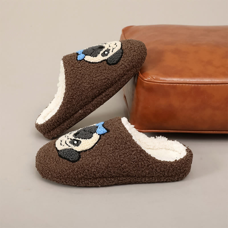 Plus Size Cute Pug Slippers - image 3