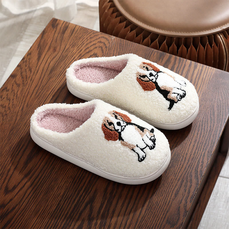Plusock Plus Size Beagle Slippers - image 2