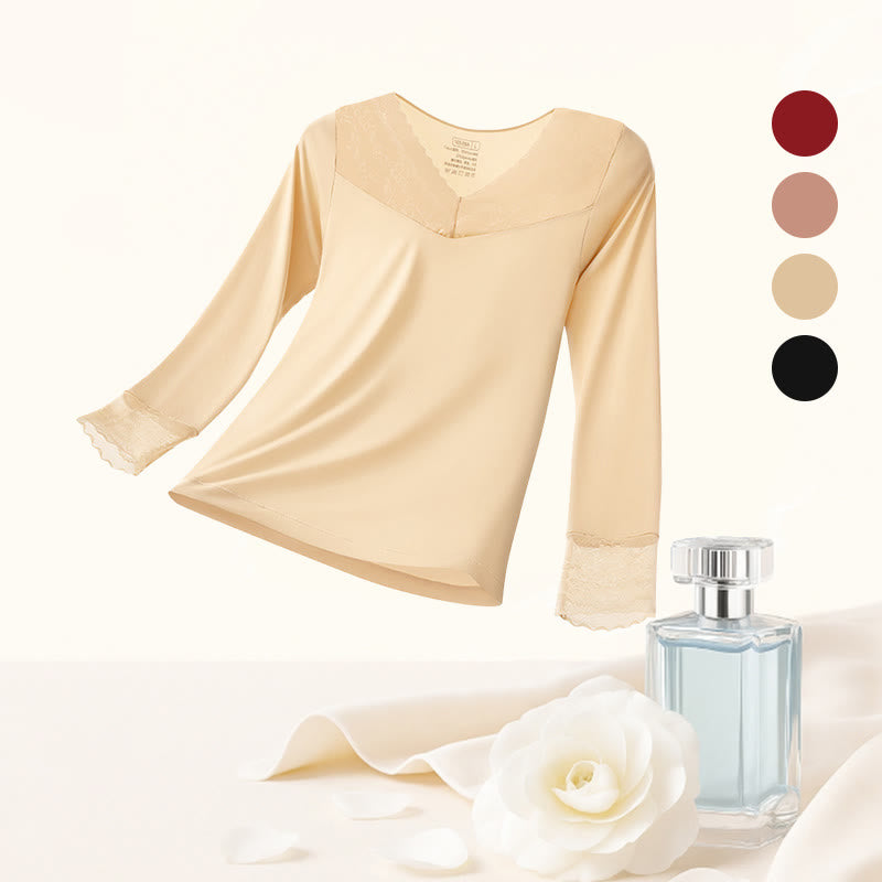 Plusock Camellia Fragrance Infused Base Layer Top - image 0