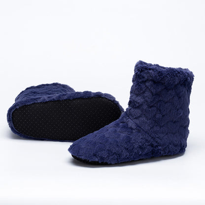 High Top Solid Color Slipper Socks - image 4