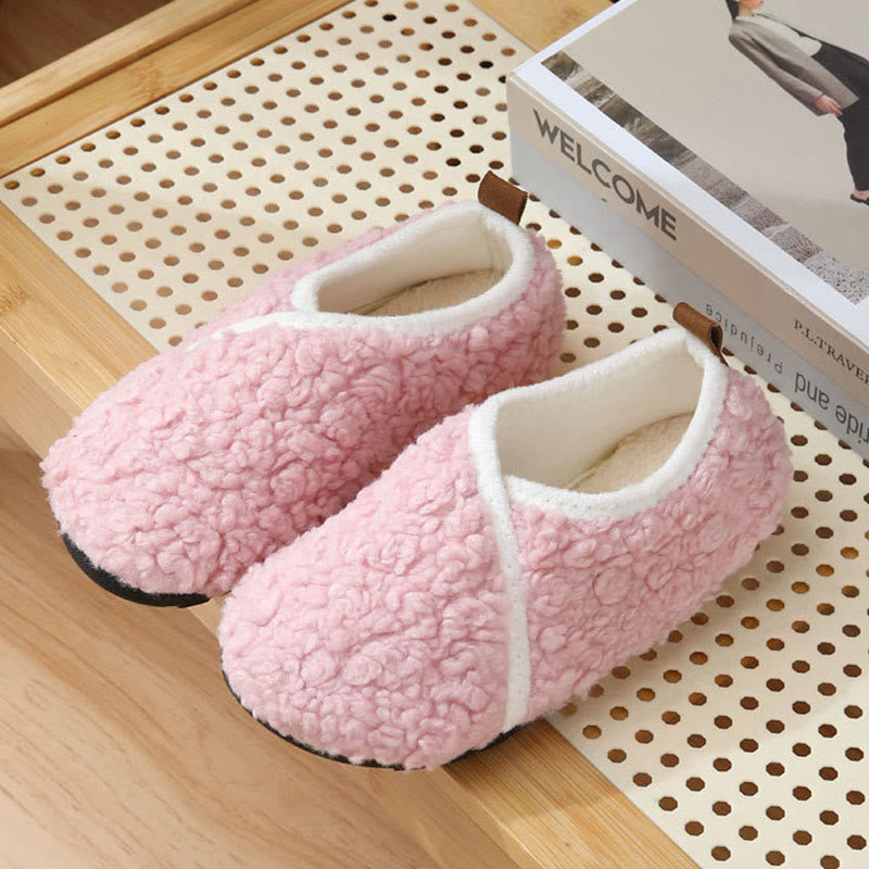 Plus Size Simple Stylish Slippers - Pink - EU44-45(US9-10) - image 16