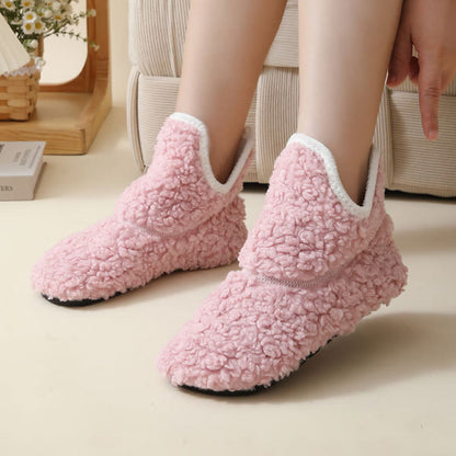 Plus Size Cozy Home Slippers - Pink - EU44-45(US9-10) - image 2