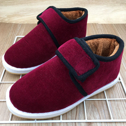 Plus Size Velcro Heat Retention Slippers - image 4