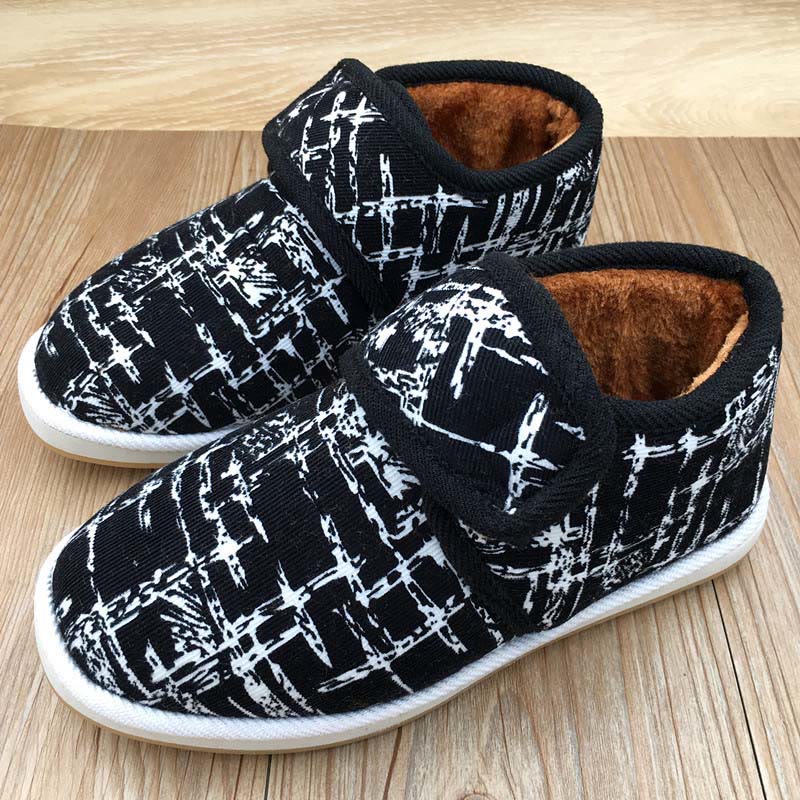 Plus Size Flower Plant Leopard Print Slippers - image 3