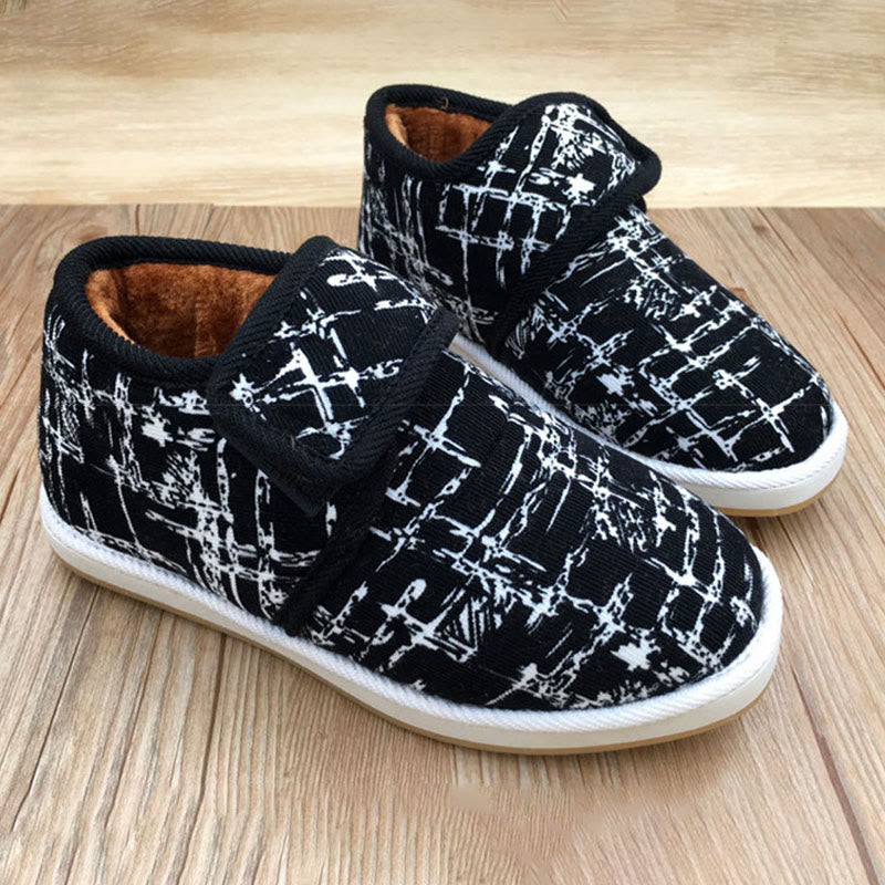 Plus Size Flower Plant Leopard Print Slippers - White - EU42(US7.5) - image 9