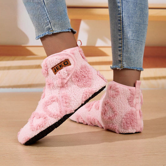 Plus Size Cute Cow Print Slippers - image 0