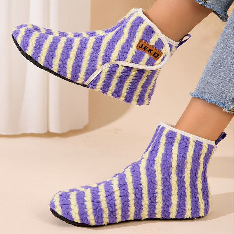 Plus Size Stripe Slippers - image 4