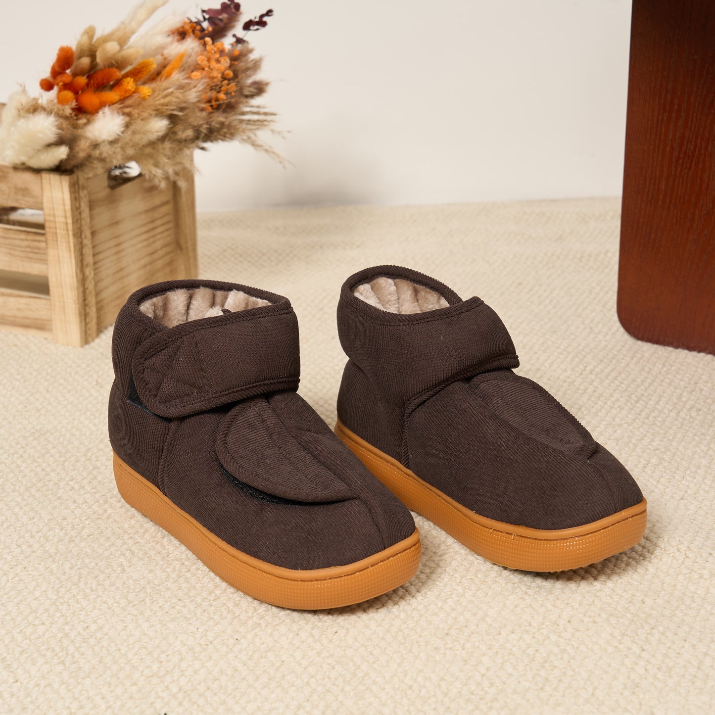 Plus Size Warm Ankle Slippers - image 9