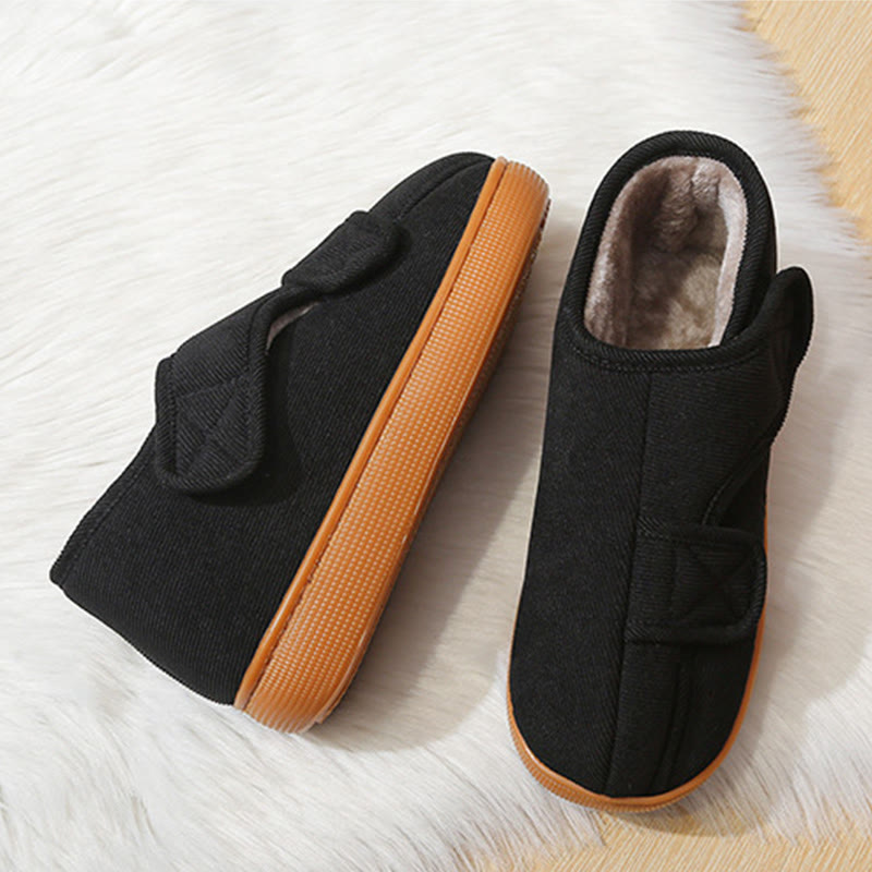 Plus Size Velcro Loose Slippers - image 11