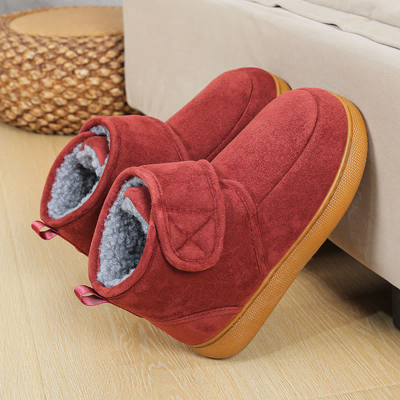 Plus Size Skin Friendly Soft Slippers - Red - EU47-48(US12-12.5) - image 13