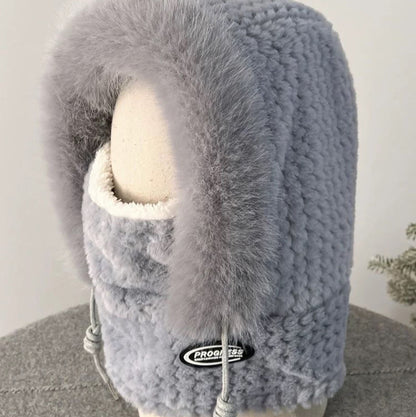 Full Coverage Winter Protection Hooded Scarf - image 6