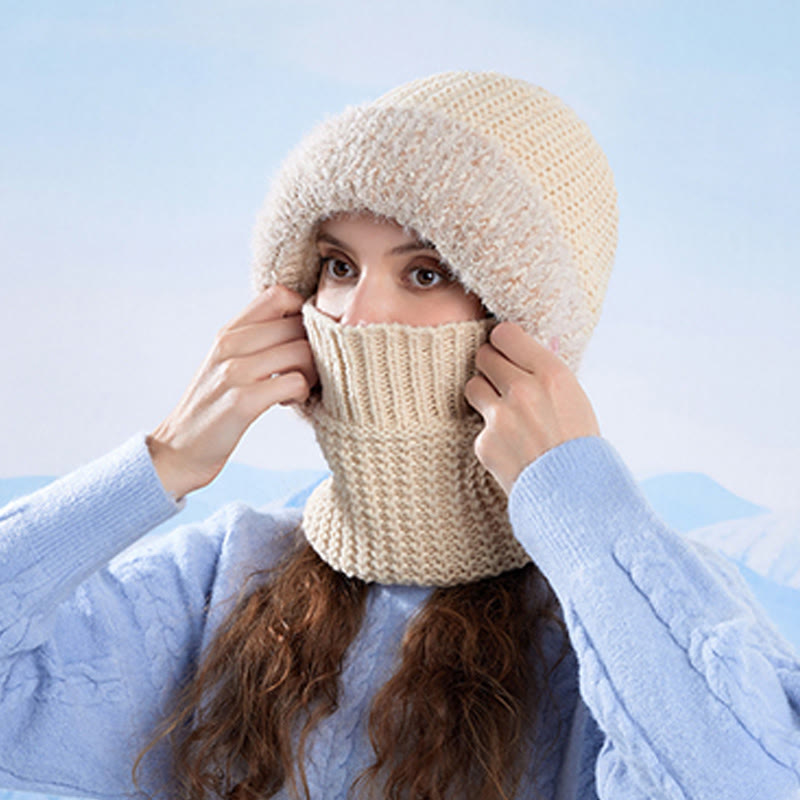 Stand Up Face Cover Hooded Scarf - image 3