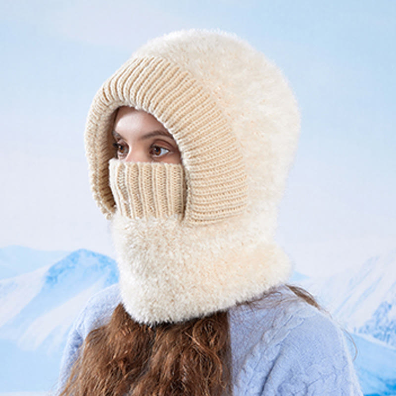 Warm Winter Hooded Scarf - image 7