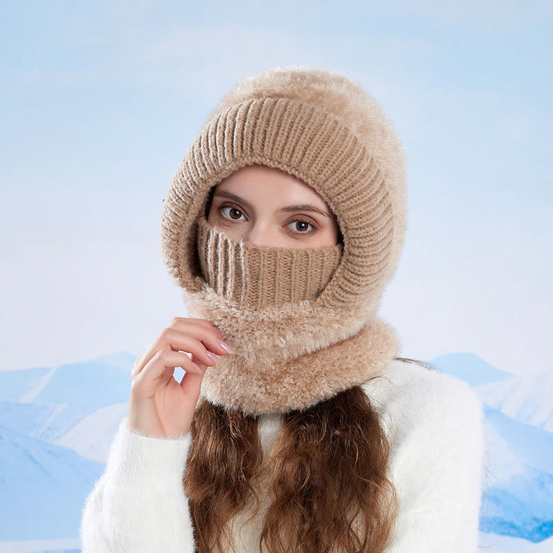 Warm Winter Hooded Scarf - image 6