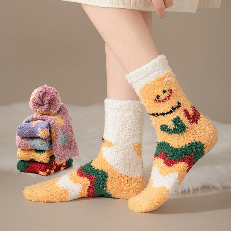 Non Shedding Coral Fleece Slipper Socks - image 8