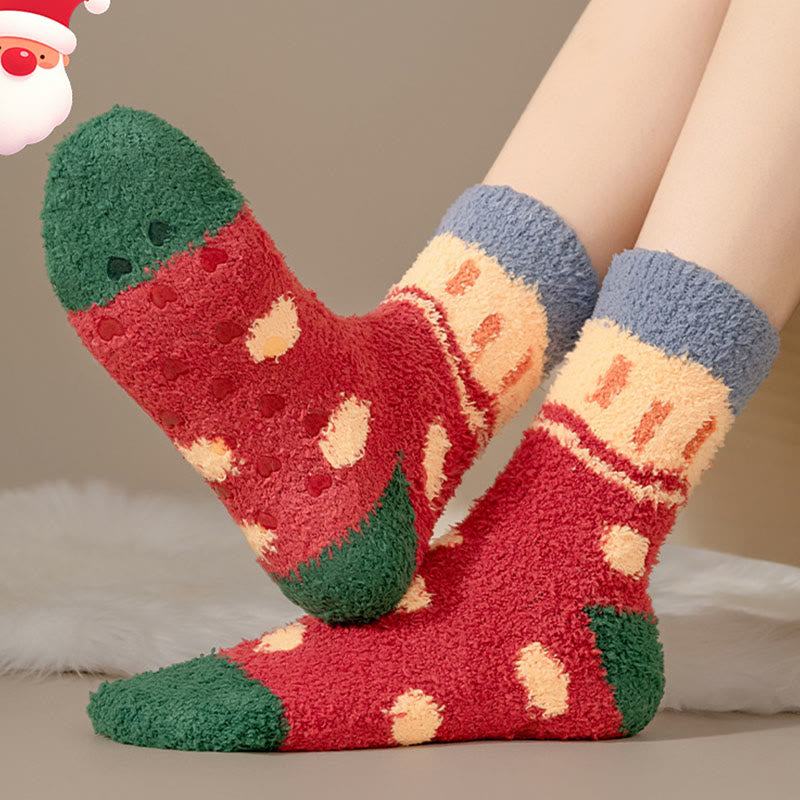 Non Shedding Coral Fleece Slipper Socks - image 3
