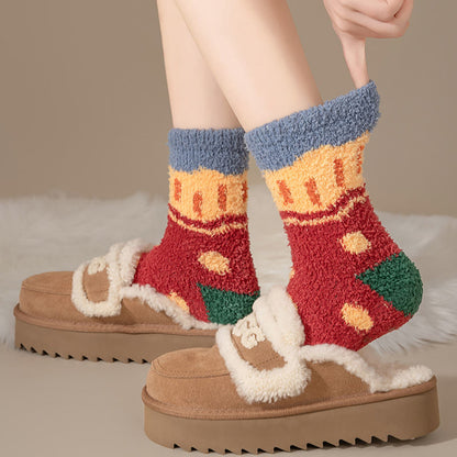 Non Shedding Coral Fleece Slipper Socks - image 5