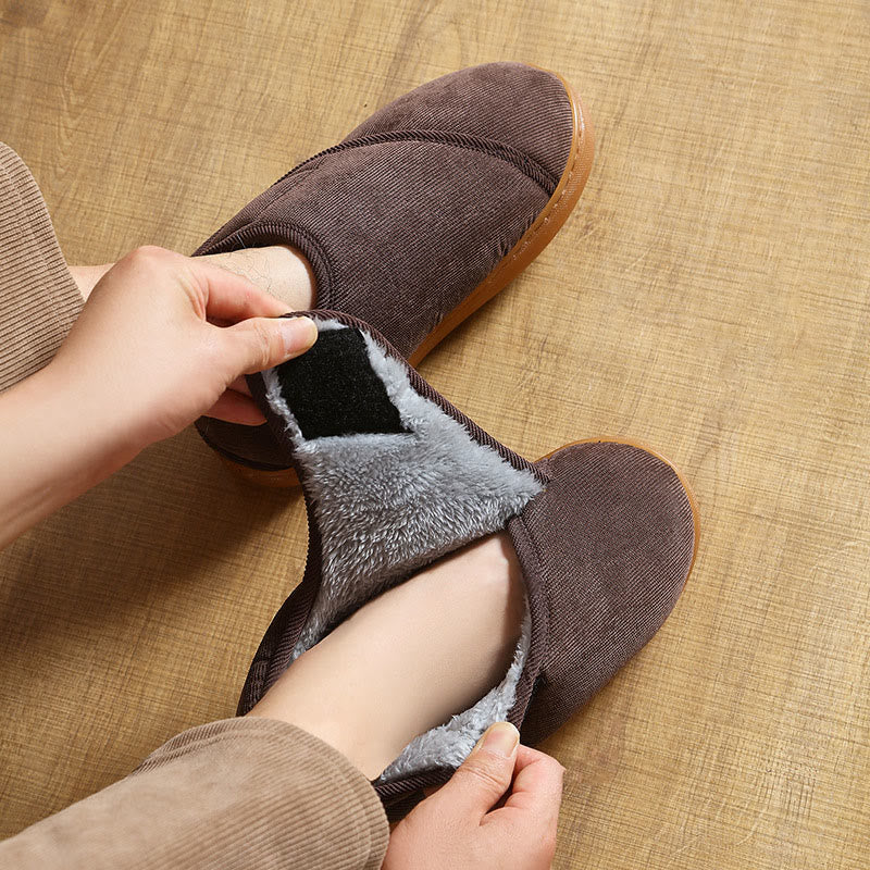 Plus Size Cozy Fleece Slippers - image 1