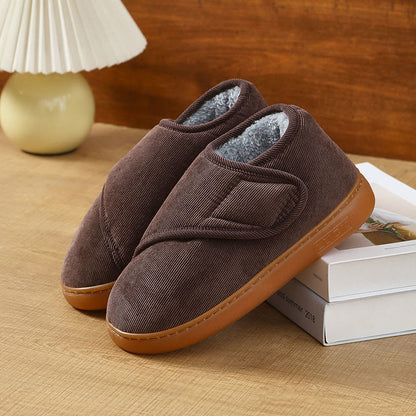 Plus Size Cozy Fleece Slippers - Brown - EU46-47(US9-10) - image 12