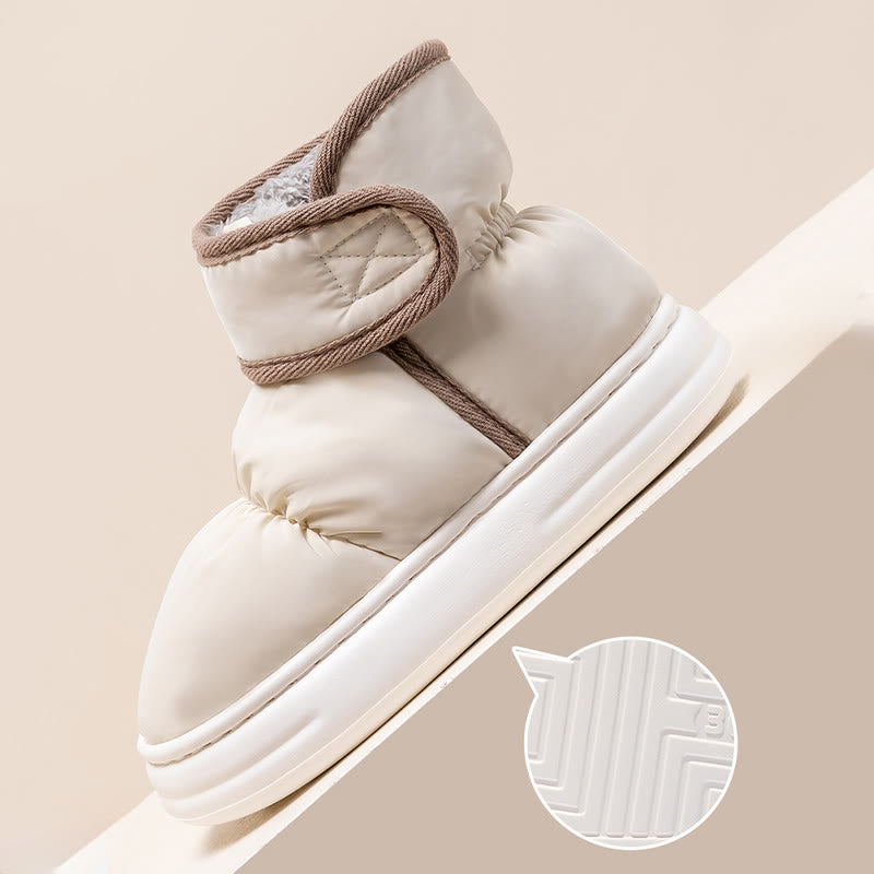 Plus Size Warm High Top Slippers - image 5