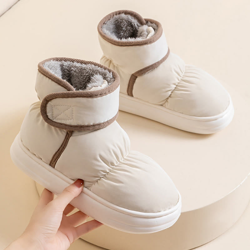Plus Size Warm High Top Slippers - image 7
