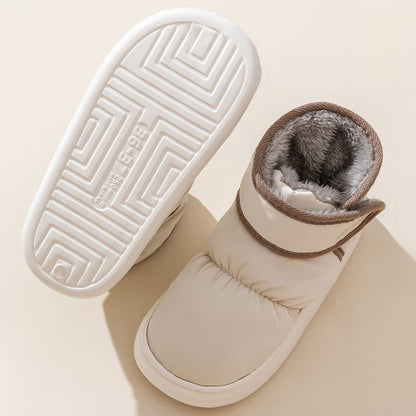 Plus Size Warm High Top Slippers - image 4