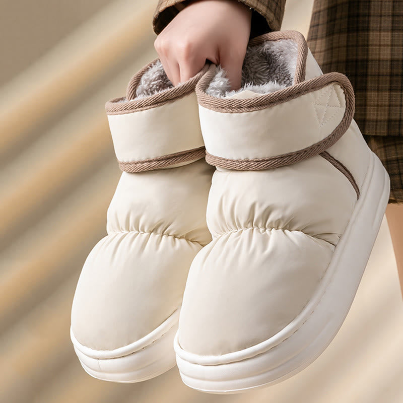 Plus Size Warm High Top Slippers - image 8