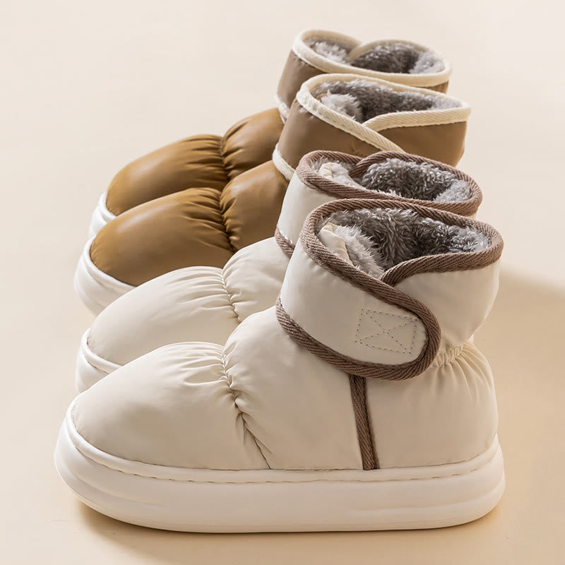 Plus Size Warm High Top Slippers - image 6