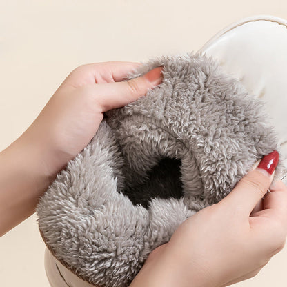 Plus Size Warm High Top Slippers - image 2