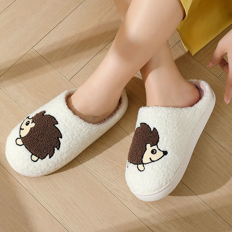 Plus Size Hedgehog Slippers - image 0