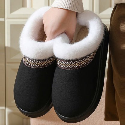 Plus Size Soft Suede Slippers - image 9
