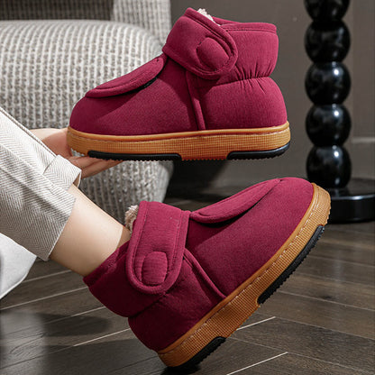 Plus Size Wind Blocking Winter Slippers - image 3